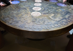 Uczniowie w Muzeum Polin.