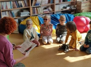 Zajęcia biblioteczne w przedszkolu