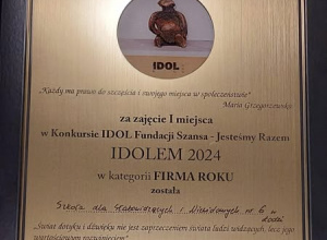 IDOL - Firma Roku dla Ośrodka