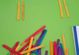 Kolorowe patyczki