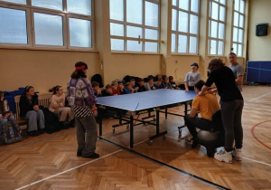 Zajęcia tenisa dźwiękowego.