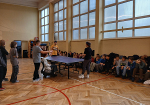 Zajęcia tenisa dźwiękowego.