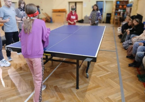 Zajęcia tenisa dźwiękowego.