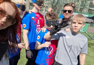 Nasza drużyna Goalballa.