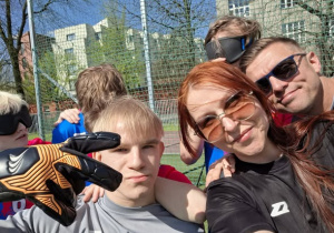 Nasza drużyna Goalballa.
