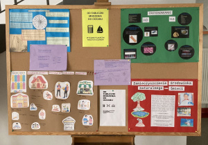 Wystawa prac uczniów.