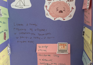 Praca ucznia o zastosowaniu obliczeń pamięciowych.